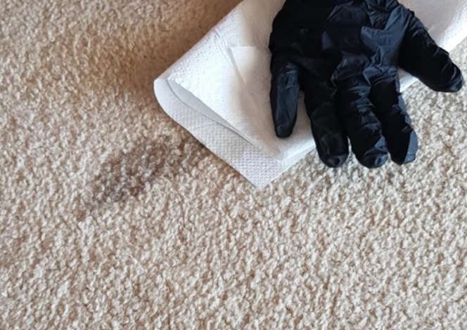 پاک کردن لکه روغن از روی فرش